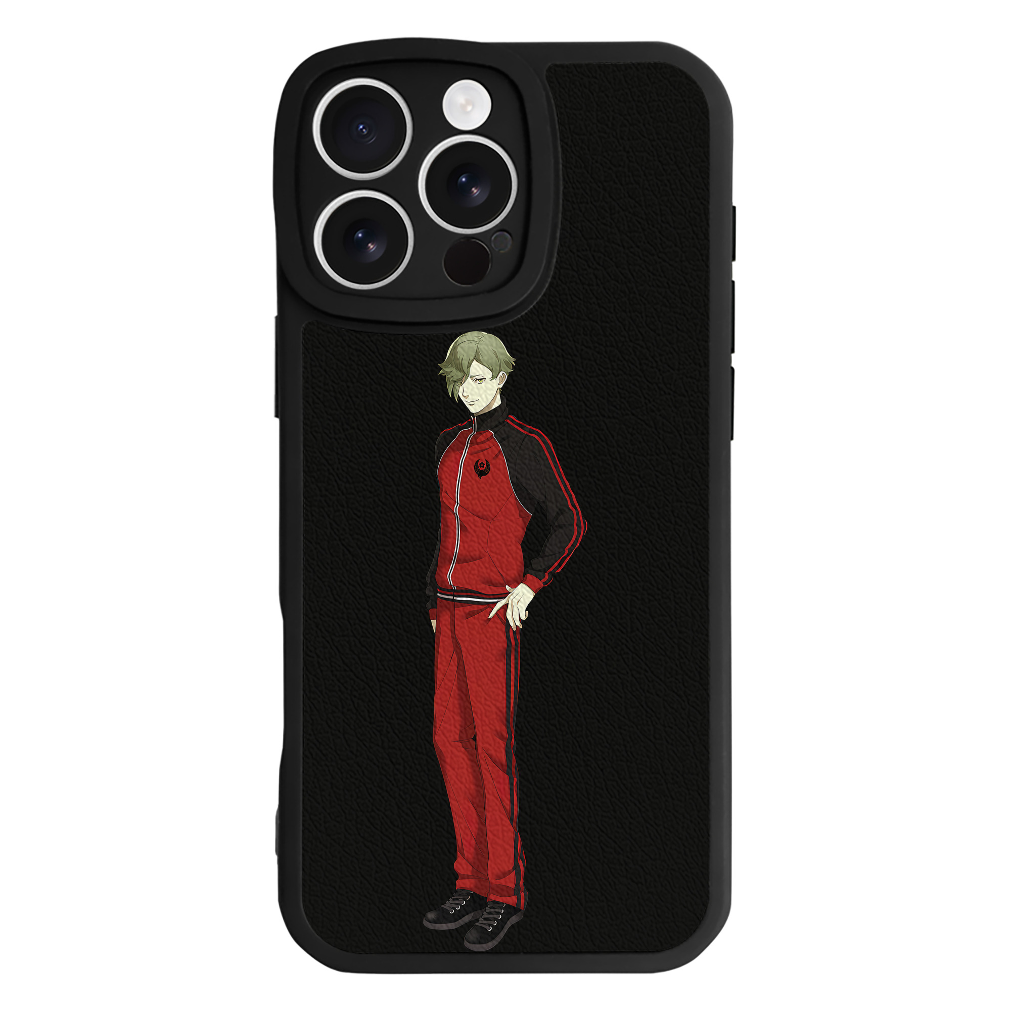 （画像用） 刀剣乱舞 Touken Ranbu 【iPhone 16シリーズ対応】シリコンスマホケース（レザー調） 材質：シリコン